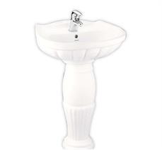 روشویی با پایه آریس 65 محصول چینی بهداشتی آرمیتاژ